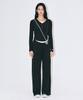 Zero Planet Eva Knit Wide Pants [Black]