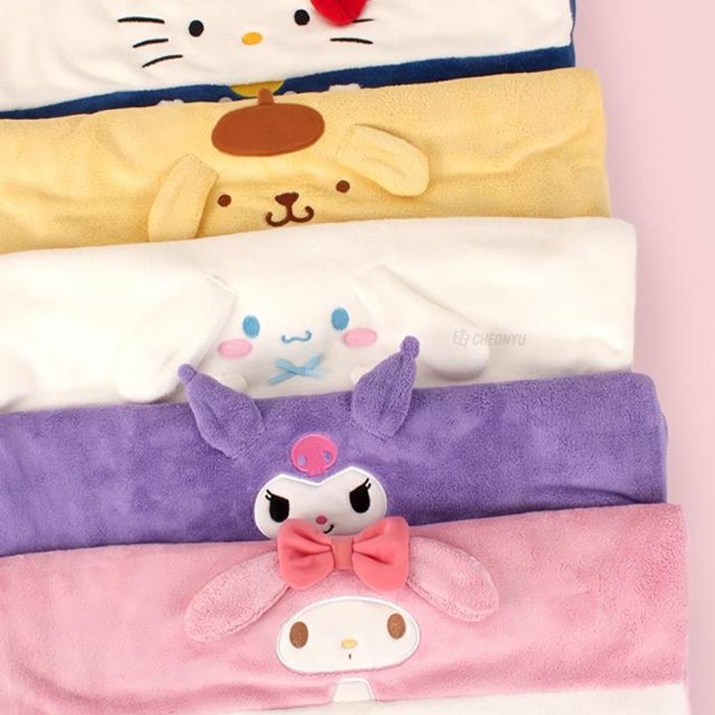 Hello Kitty Bath Towel Character Large Beach Towel