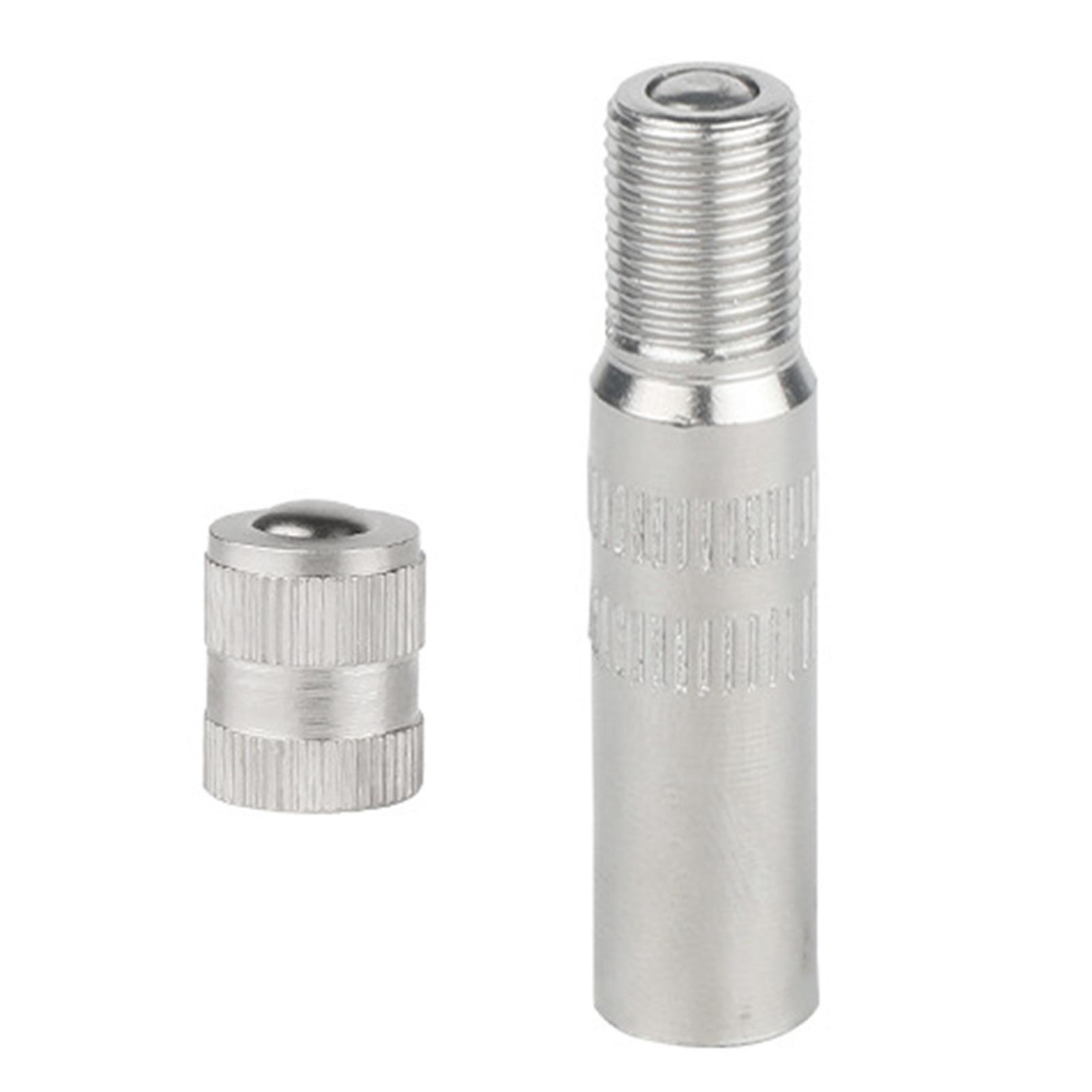 

Bicycles Valve Stem Extenders Inflatable Air Nozzle Replacement Aluminum Alloy Valve Caps Stem Extender Easy to Install A