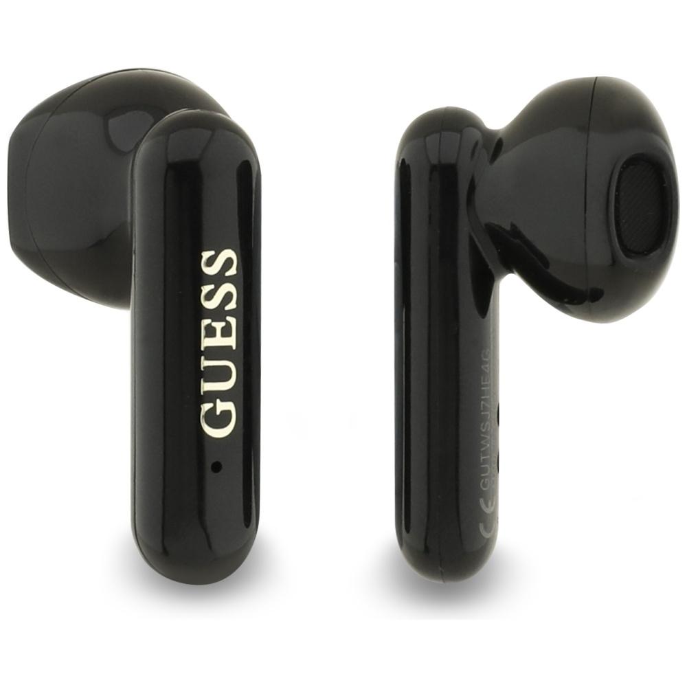 TWS Guess 4G Metal Logo Headphones Black