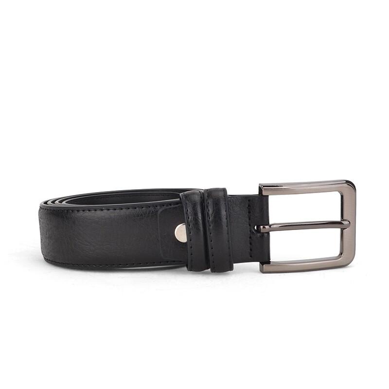 Мужской кожаный ремень PLOVER с пряжкой-пином