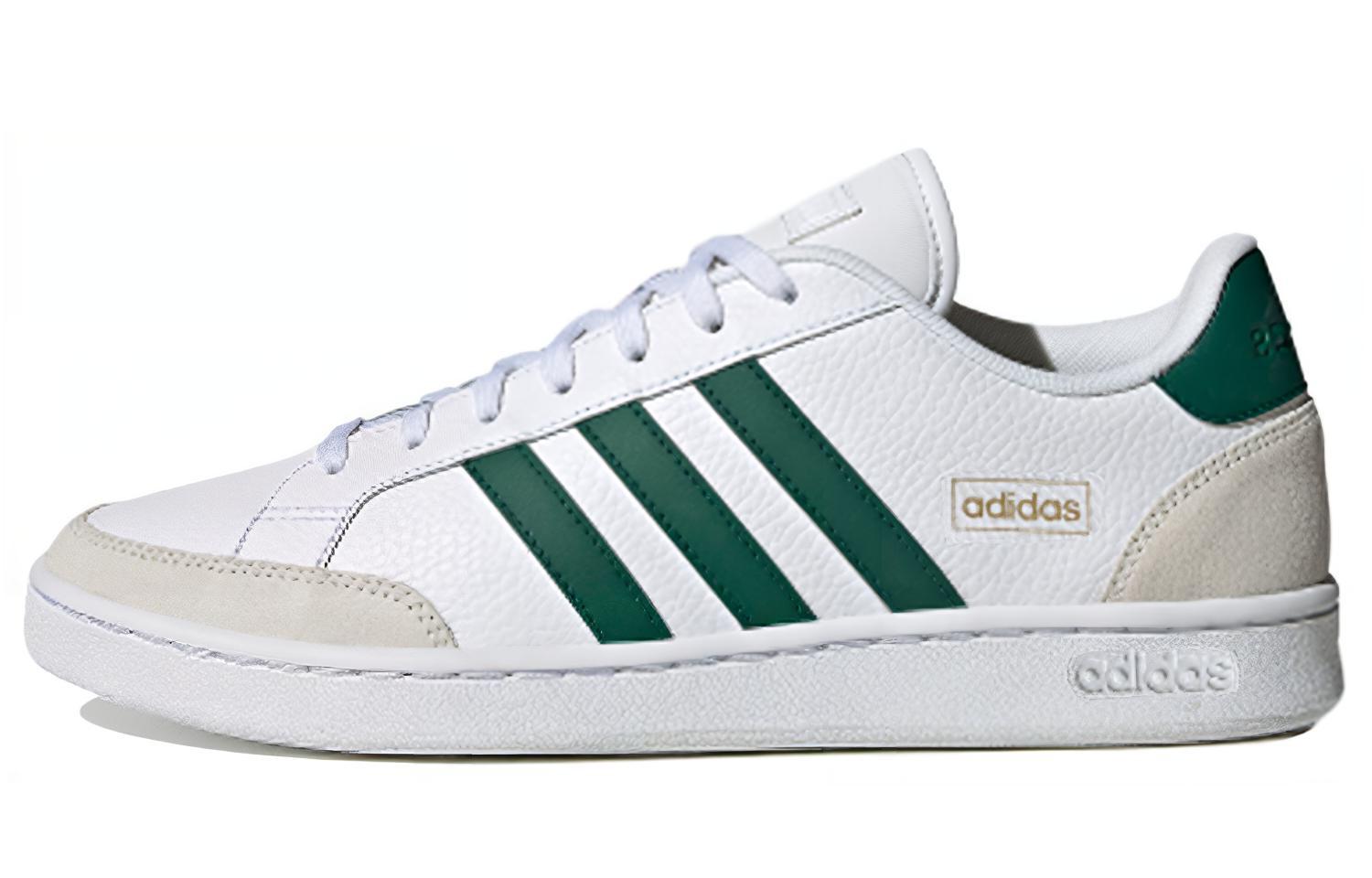 Adidas Grand Court Se  White Collegiate Green  FW6688 43⅓