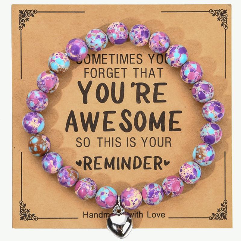 

Модний та мінімалістичний серійний ручний ланцюг з матового каменю, плетіння, регульований браслет, прикраси, подарунок