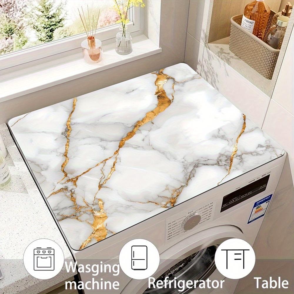 1 ks Mramorová gumová sušící podložka Nádobí Pro kavárnu Kuchyňský koberec Stolní nádobí Odolná Diatomová bahnitá stolní podložka Podložka pod domácí mazlíčky Podložka pod kávové nádobí