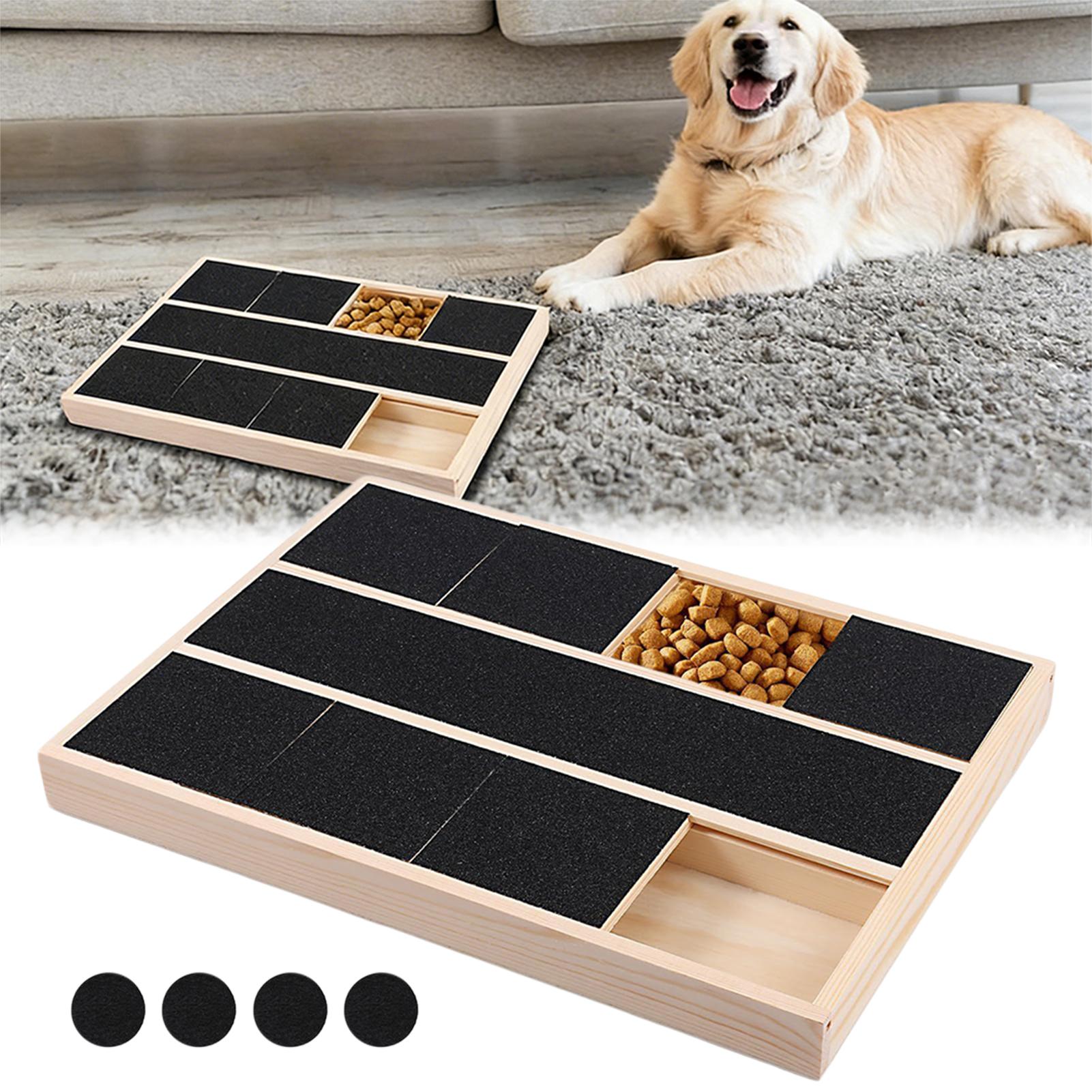 

Dog Scratch Pad For Nails With Treats Box Retractable Dog Nail File Board Built-In Treat Reward Drawer For Anxious Pets default