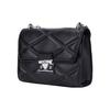 New MICHAEL KORS Cow Leather Chain Bag, Crossbody Handbag, Shoulder Bag Regular Women's Black 35S2SNRL2U-BLACK