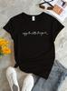 Damen T-Shirt Grafikdruck Rundhalsausschnitt Lockere Oberteile T-Shirt Schwarzes T-Shirt Weibliches Sommer-T-Shirt 90er Jahre Mädchen Grafik Niedlich Kurze Ärmel