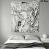 Berserk Wall Tapestry Aesthetic Wall Hanging Printed Fabric Blanket Decorative Tapestries for Bedroom Living Room Home Decor