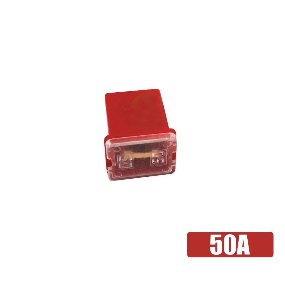 Universal Waterproof Mini Square Fuse 32V 20A 25A 30A 40A 50A 60A Automotive Car Fuse with Plastic Box Socket Car Accessories