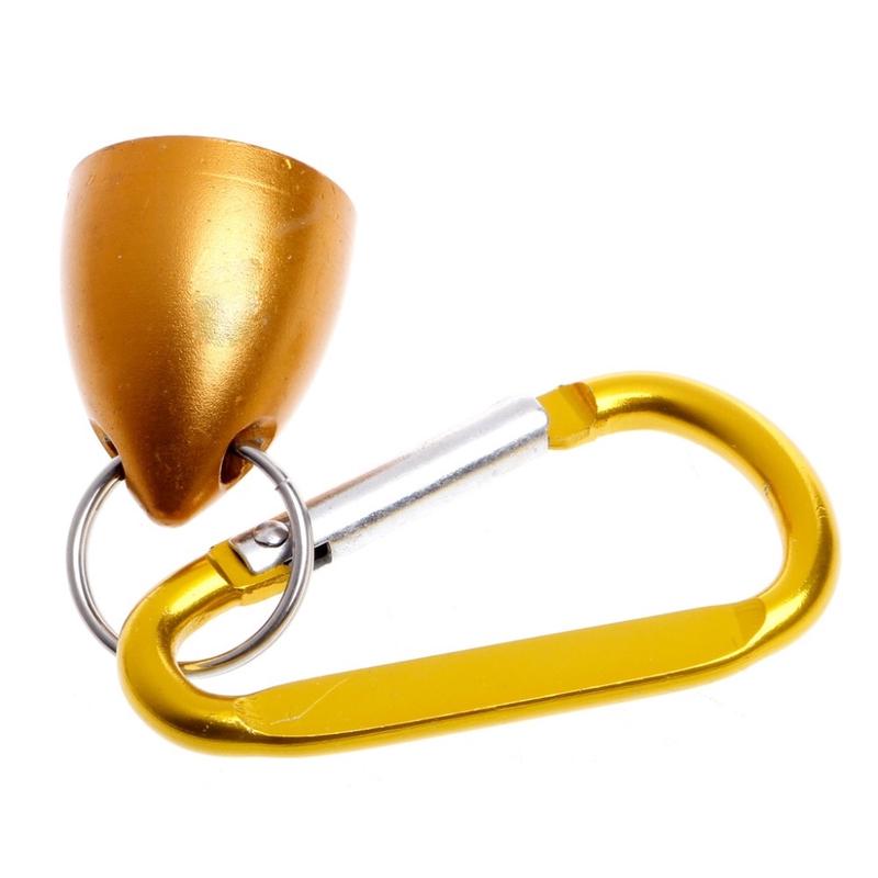 1Pcs Fly Fishing Magnetic Net Release Holder With Aluminium Alloy Hanging Buckle