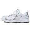 New Balance 408 Comfortable Trendy Durable Breathable Low-Top Lifestyle Casual Shoes Unisex Casual Shoes White Silver ML408WM