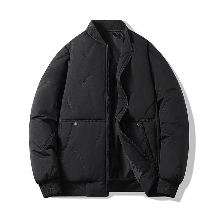 Down Cotton-padded Jacket Winter Thickened Cotton-padded Jacket Men's Casual Winter Coat Trendy Cotton-padded Jacket Top