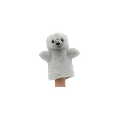 Takeoff Hand Puppet Baby Seal Soft Plush Toy for Kids 30cm