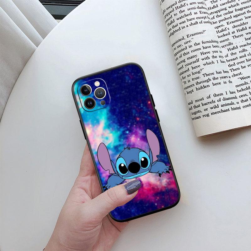 Cartoon Stitch Handyhülle für Samsung Galaxy S24 S25 Ultra FE Plus Edge A22 A24 A25 A35 A02S A21S