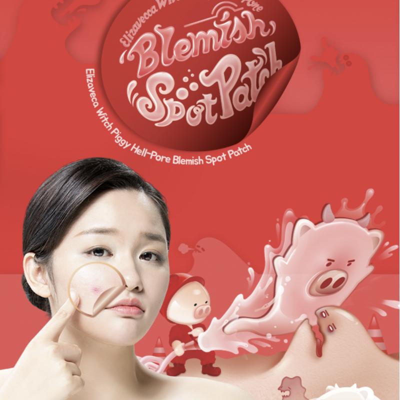 [Elizavecca] Witch Piggy Hell-Pore Blemish Spot Patch (44EA)