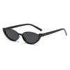 Vintage Half-frame Cat Eye Sunglasses Anti UV Scratch Resistant Sun Glasses Street Photography Shades Eyewear Summer