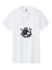 Skeleton-Dj Mens Graphic Tee,100% Cotton,Casual Summer Wear