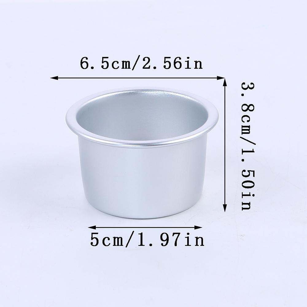 5Pcs Performance Aluminium Mini Round Cheesecake Pan 2Inch Cheesecake Pan Cupcake Pan Muffin Pan Desserts Cake Baking Pan