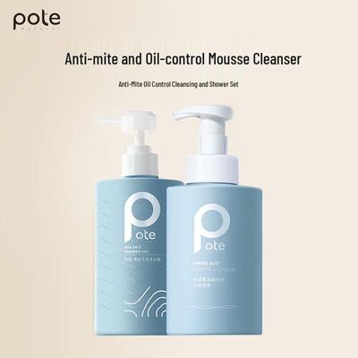 POTE Anti-Mite Oil Control Bath & Shower Set