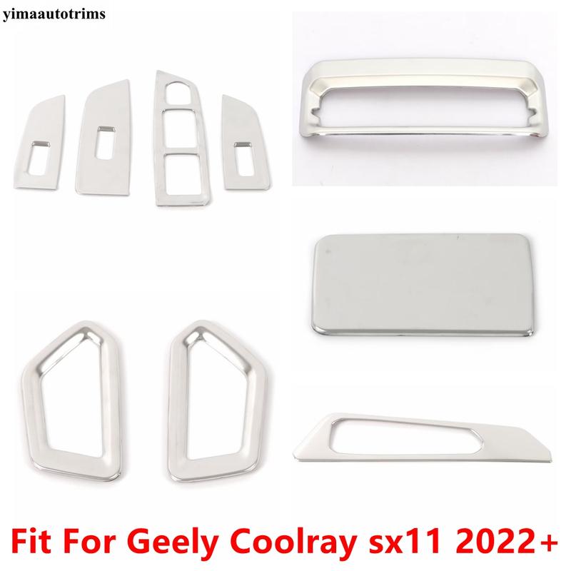 Hand Brake Frame / Rear Air AC Vents / Window Lift / Glove Box Cover Trim For Geely Coolray Sx11 Accessories Interior