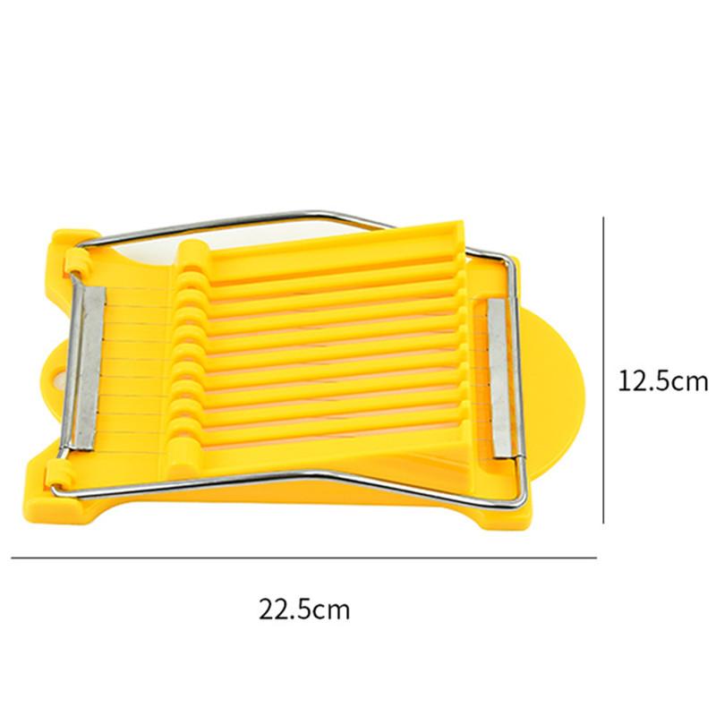 4Colors Luncheon Meat Egg Cutter Stainless Steel Multi Function Food Banana Cheese Strawberry Slicer Kitchen Gadget