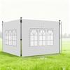 Gazebo Side Panels, Sides Replacement with Window for 3x3(m) or 3x4m Pop Up Gazebo, 2 Pack, White