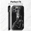 Wolf Moon Animal Soft Phone Case for iPhone 16 16E 17 Air 15 Pro Max 14 Plus 13 Mini 11 12 7 Black Cover Back Shell