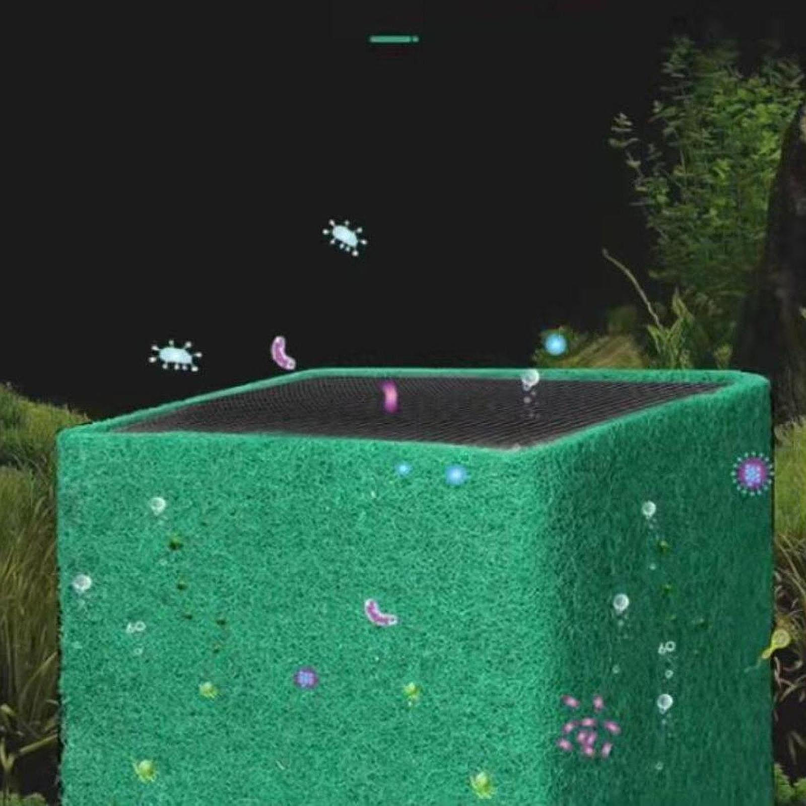 

Кубик очистителя воды для аквариума, многоразовый, портативный, для чистки аквариума 10cmx10cmx10cm