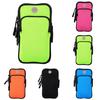 Outdoor Sports Running Arm Band Earphone Hole Phone Pouch with Holder Zipper