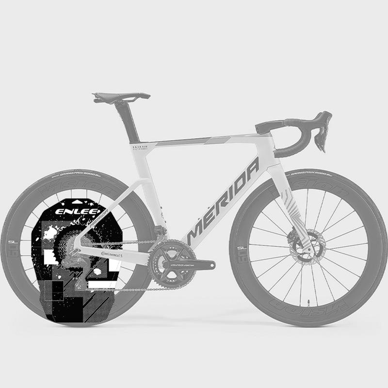 ENLEE Fahrradwaschabdeckung, Fahrradscheiben-Ölschutzplatte, Rennrad-Bremsenreinigungswerkzeug gegen ungewöhnliche Geräusche