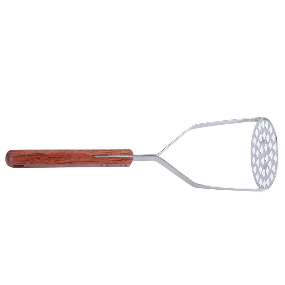 Household Manual SUS304 Stainless Steel Pressed Potato Masher Crusher Kitchen Utensils