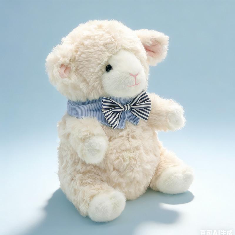 Adorable Little Sheep Plush Pillow Doll Toy