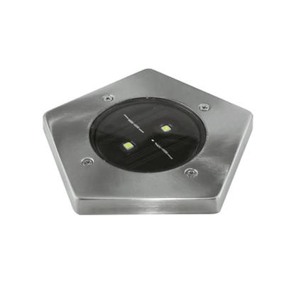 Lampa Solarna Chrom Led 0,5W Ip65 Ra70 Garet Ideus 03614