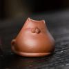 Purple Sand Tea Pet Cat Decoration Tea Set and Tea Set Accessories Chinese Handmade Mini Table Decoration