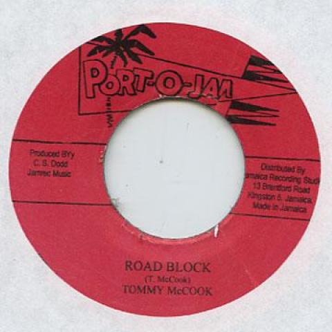 7inch Record TOMMY MCCOOK / LEE PERRY - Road Block (Original Stamper) / Cha FC3012 Studio One 2013 Jamaica Reggae, Ska & Dub Used