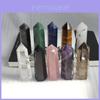 60 bis 70 mm natürlicher Quarzkristall Spitze Obelisk Stab für Energie und Meditation