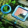 1pc Plastic Fish Food Ring Fish Tank Small Type Tropical Fish Feeder Aquarium Accessories