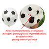 Football Number Balloon Set 0-9 Pentagram Balloons Happy Birthday Banner for Football Themed Birthday Party Decoration
