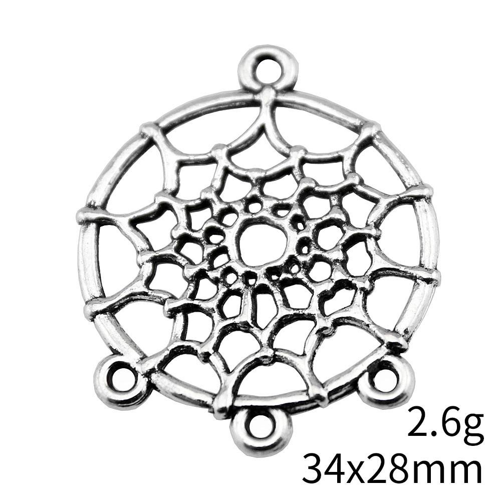 NewArrivals Jewelry Findings Angel Dream Catcher Earring Connector Accessories Parts Women's Bag Accessories For Women