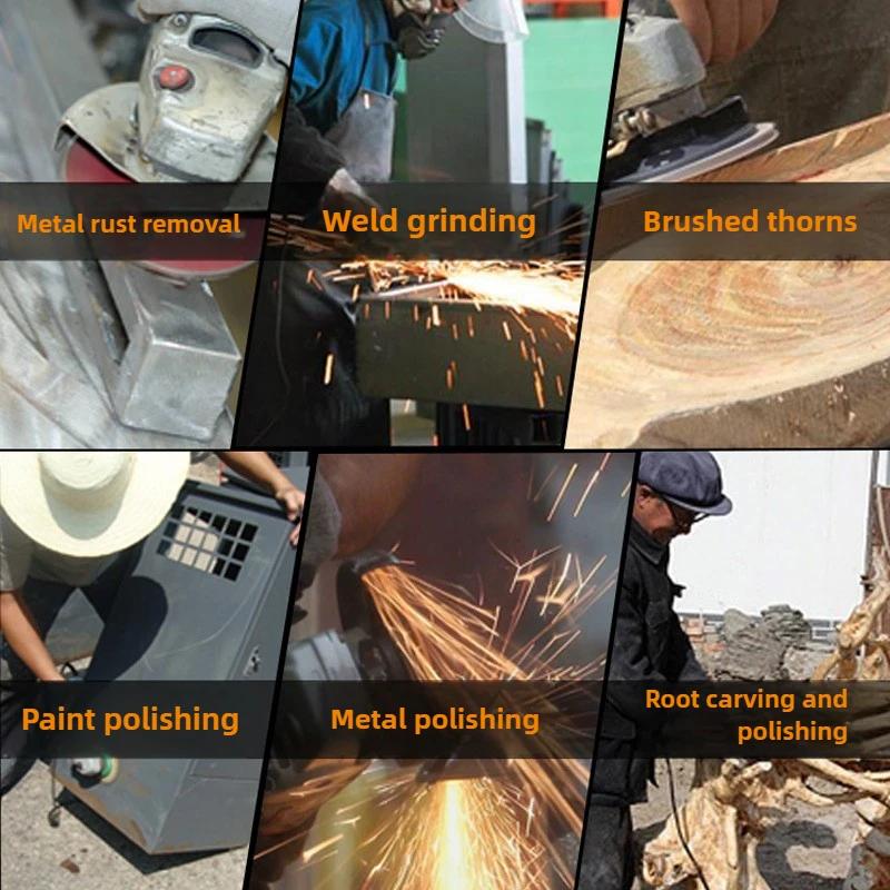 5'' 125mm Metal Sanding Flap Discs Angle Grinder Wheels Blade 40/ 60/80/120grit Flap Sanding Disc Angle Grinder Grinding Wheel