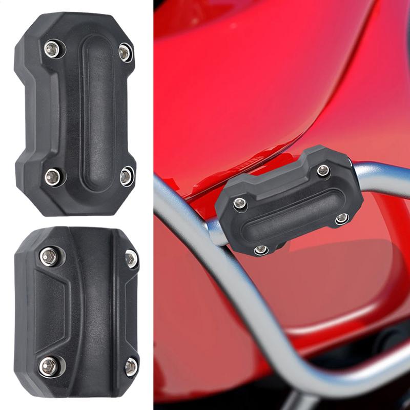 For General Motorcycle Bumper Blocks Protection 22/25/28mm Wheel Immobilizers & Chocks Powersports Accessories Automotive