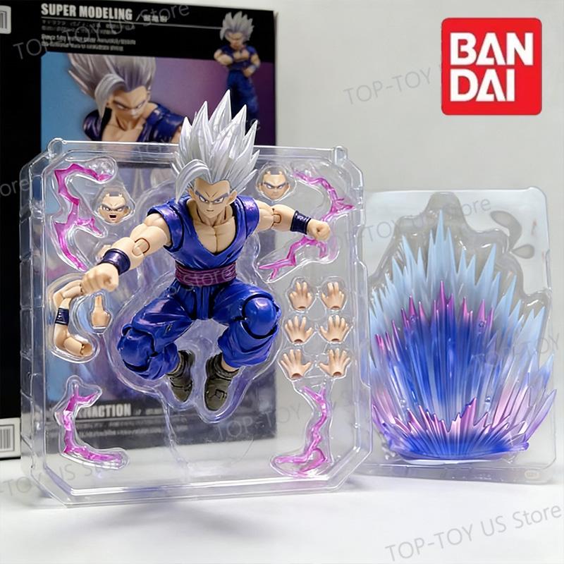 SHF Dragon Sphere Exclusive: Son Gohan Beast Animation Action Figure | POLYVINYL CHLORIDE Movable Super Saiyan Miniature | Collector's Edition