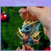 Colorful Acrylic Dragon Keychain Gift Ideal For Christmas And Halloween Decor