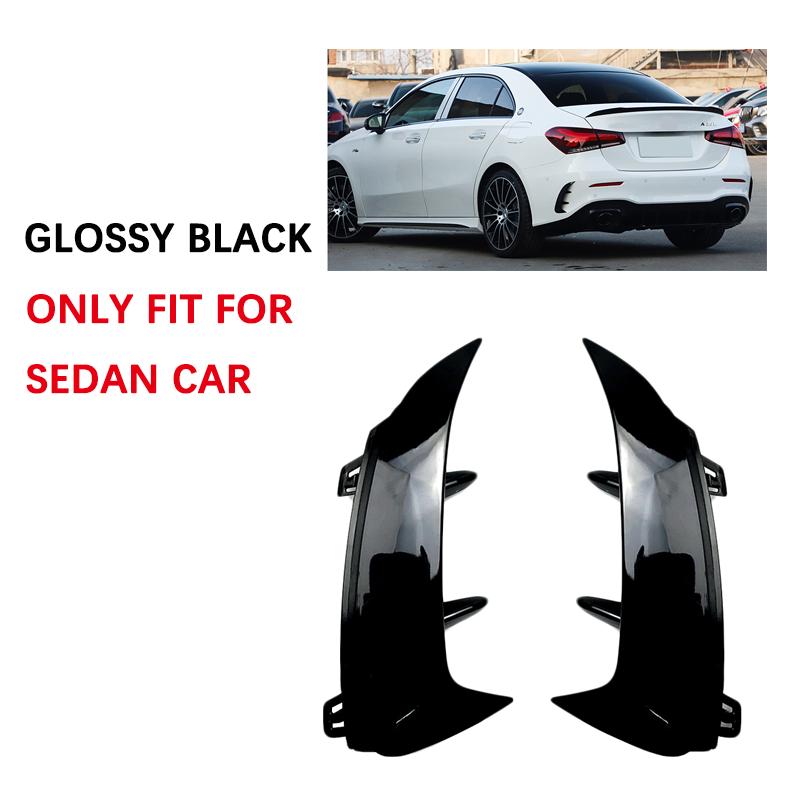 Potrivit pentru accesorii Mercedes-Benz CLA W177 Hatchback A45 A35 A180 A200 A220 AMG 2019+ Spoiler bara spate laterală Canard aerisire C