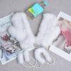 Fashion Winter Women Gloves Genuine 100% Real Mink Fur Glove Knitted Mittens Thick Warm Fur Gloves Mittens