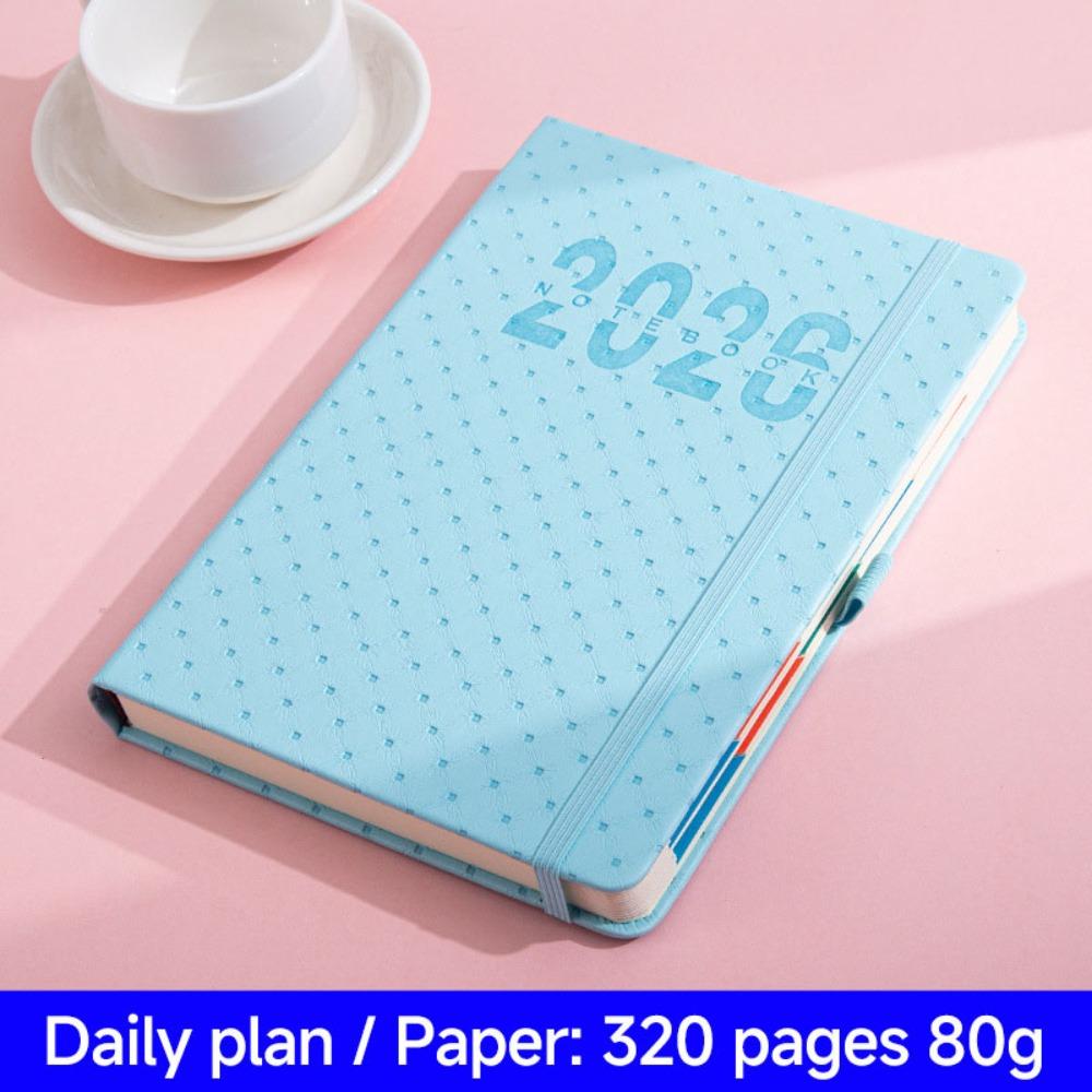 A5 Agenda Book To Do List Planner Notebook Portable Calendar Book  Office Supplies