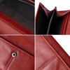 Genuine Leather Fashion Long Wallet For Women Ladies Wallet For Cards With Phone Case Female Purse Handy Clutch Luxury Designer