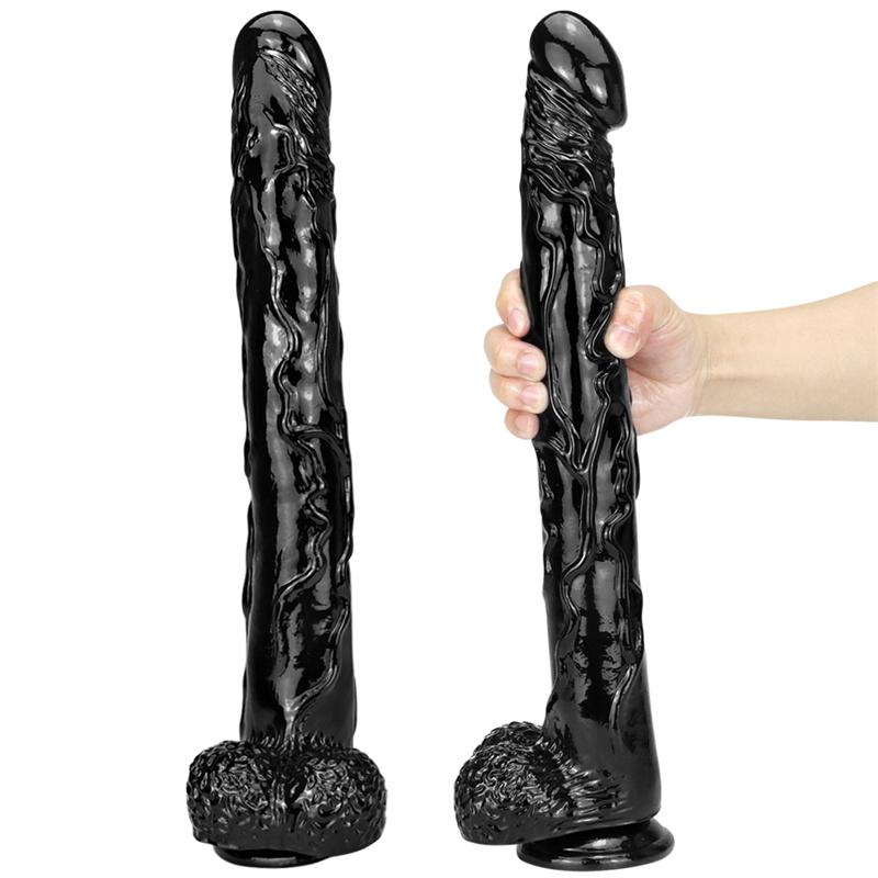 Women's Super Long Fake Dildo Super Thick Fake Muscle Bully Stallion Masturbation Device Adult Sex Toys