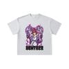 260 GSM Double Yarn 32 Count 100% Cotton Seven Deadly Sins V5 Gowther Print Unisex Heavy Cotton T Shirt