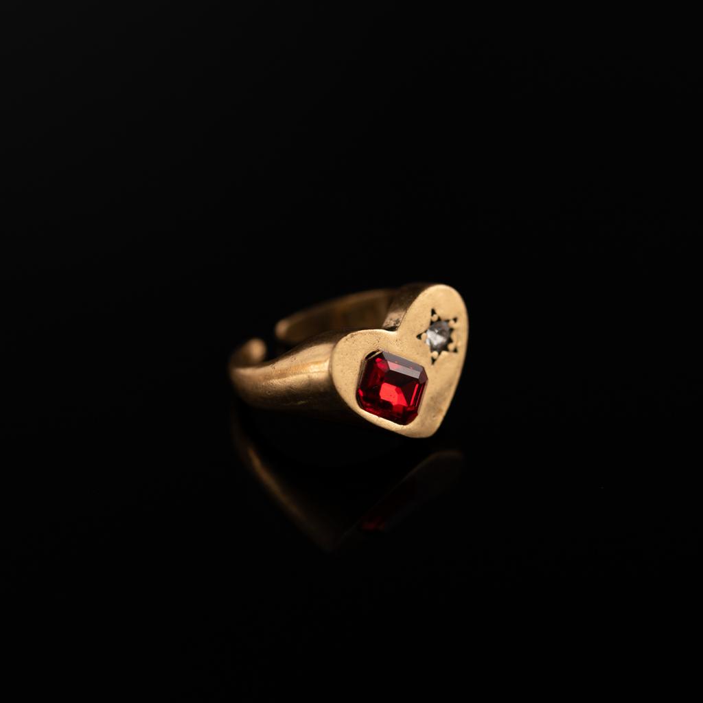 Medieval Copper Alloy Ring, Retro Court Style, High Sense Female Designer Temperament, New Ring